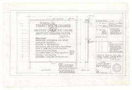 Sketch of job sign for P 904: Provost Cosgrave and Provost Seager Houses. - 14 June 1962 (A-100)