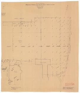 Plan showing Trinity College Property