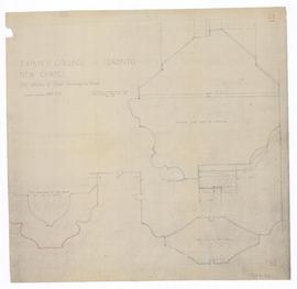 New Chapel: details of outer doorway to Chapel. - full scale. - July 1952 (149-23)