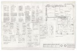 Site plan, room layouts and misc. details (A-15)