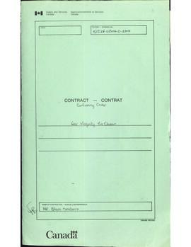 Contract with Department of External Affairs and International Trade