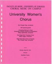 University Women's Chorus