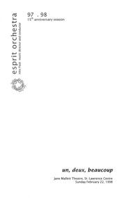 Un, deux, beaucoup : [program]