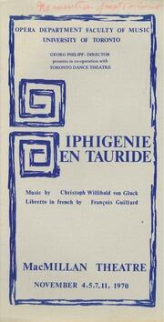 Iphigenie en Tauride