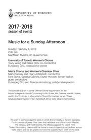 Music for a Sunday afternoon