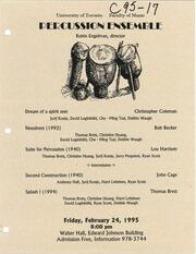 Percussion ensemble