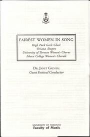 Fairest women in song