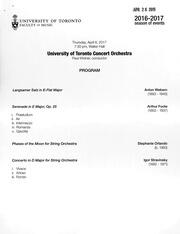 University of Toronto Concert Orchestra