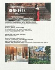 Esprit Orchestra : bene fête three : [poster]
