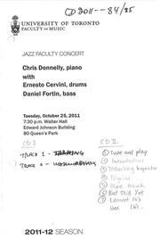 Jazz faculty concert