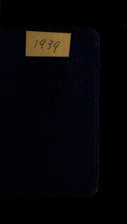 [Daybook : 1939]
