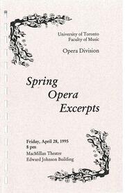 Spring opera excerpts