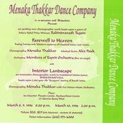 Menaka Thakkar Dance Company : [flyer]