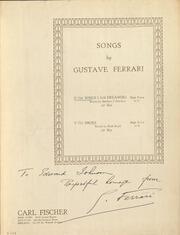 When I am dreaming / Gustave Ferrari