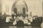 Choir with J. Churchill Arlidge at the organ : Christ Church, Deer Park, Toronto