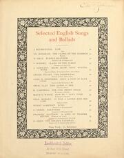 A song of thanksgiving / Frances Allitsen