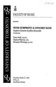 Wind Symphony and Concert Band