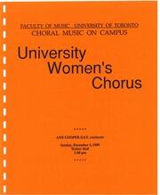 University Women's Chorus