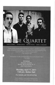 Chamber music series : St. Lawrence String Quartet