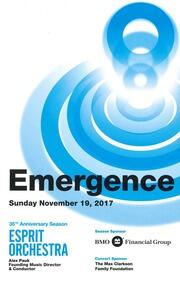Emergence : [program]