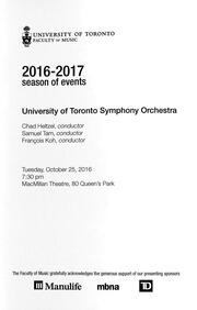 University of Toronto Symphony Orchestra