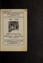 1919-11-16/Netherlands/Amsterdam