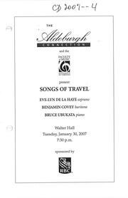Songs of Travel