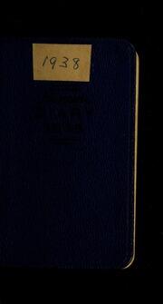 [Daybook : 1938]