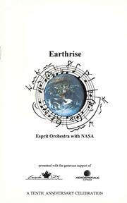 Earthrise…a gala evening out of this world : [program]