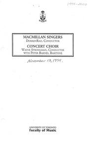 Choral masters and mentors