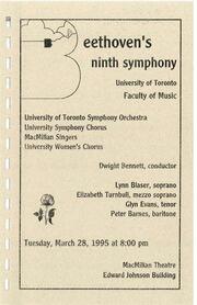 Beethoven's ninth symphony