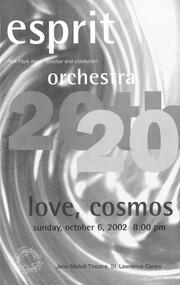 Love, cosmos : [program]