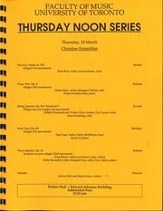 Chamber ensembles