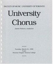University Chorus