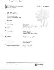 New music festival : concert no. 6 : electroacoustic music