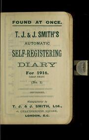 [Daybook : 1916]