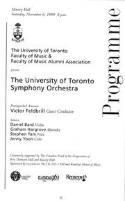 University of Toronto symphony orchestra