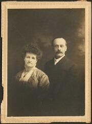 J. Churchill Arlidge and his wife Olivia Mary Arlidge