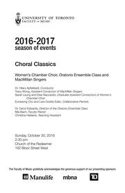 Choral classics