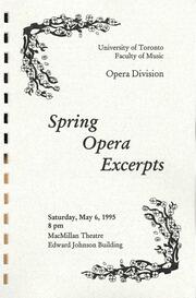 Spring opera excerpts