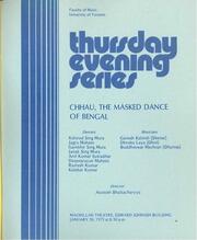 Chhau, the masked dance of Bengal
