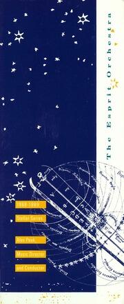 Stellar series : [concert season brochure]