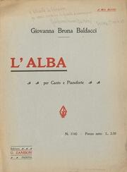 L'Alba / Giovanna Bruna Baldacci