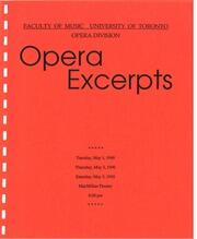 Opera excerpts