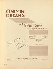 Only in dreams / Frank H. Grey