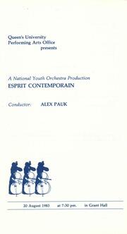 Espirt Contemporain : [program]