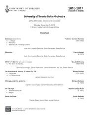 University of Toronto guitar orchestra