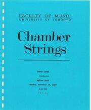 University of Toronto Chamber Strings