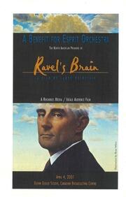 Ravel's brain : a premiere screening to benefit the Esprit Orchestra : [program]