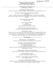 Student composers concert